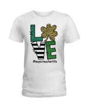 MUSIC LIFE LUCK Ladies T-Shirt thumbnail
