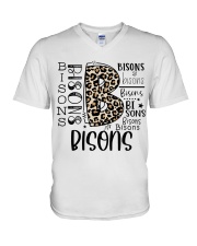 BISON V-Neck T-Shirt tile