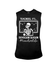 TEACHERS - IT'S DEVOLSON SEASON Sleeveless Tee tile