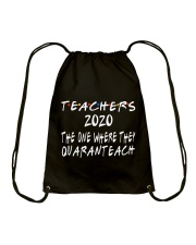 TEACHERS QUARANTEACH Drawstring Bag thumbnail