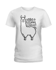 PRESCHOOL IS LLAMAZING Ladies T-Shirt thumbnail