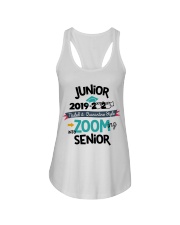 JUNIOR ZOOMING INTO SENIOR Ladies Flowy Tank tile