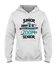 JUNIOR ZOOMING INTO SENIOR Hooded Sweatshirt tile