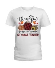 1ST GRADE TEACHER Ladies T-Shirt tile