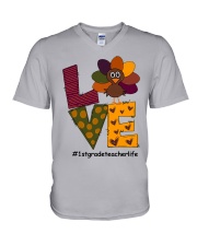 FIRST GRADE V-Neck T-Shirt thumbnail