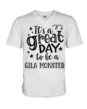 GILA MONSTER V-Neck T-Shirt tile