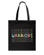 WARRIOR RAINBOW Tote Bag thumbnail