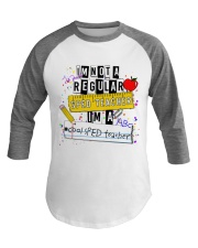 SPED TEACHER Baseball Tee tile
