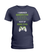 ADULTING LEVEL Ladies T-Shirt thumbnail