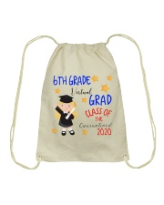 6TH GRADE GIRL Drawstring Bag tile