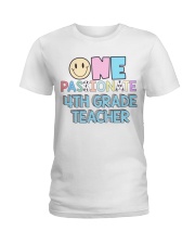 4TH GRADE TEACHER Ladies T-Shirt tile