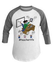TEACHER LIFE Baseball Tee tile