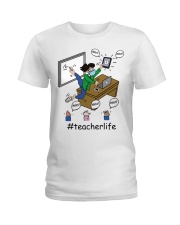 TEACHER LIFE Ladies T-Shirt tile