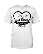 I LOVE MY SOPHOMORE Classic T-Shirt front