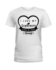 I LOVE MY SOPHOMORE Ladies T-Shirt tile