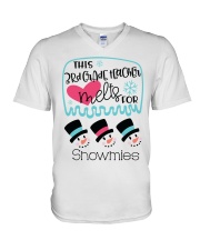 3rd Grade V-Neck T-Shirt tile