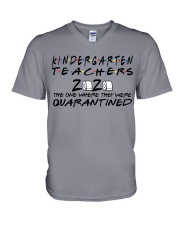 KINDERGARTEN V-Neck T-Shirt thumbnail