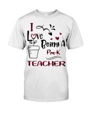 PRE-K TEACHER Classic T-Shirt front