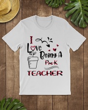 PRE-K TEACHER Classic T-Shirt lifestyle-mens-crewneck-front-18