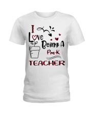 PRE-K TEACHER Ladies T-Shirt thumbnail