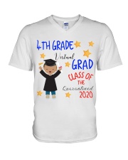 4TH GRADE BOY V-Neck T-Shirt tile