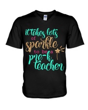 PRE-K TEACHER V-Neck T-Shirt thumbnail