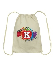 KINDERGARTEN Drawstring Bag tile