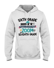 6TH GRADE ZOOMING INTO 7TH GRADE Hooded Sweatshirt tile