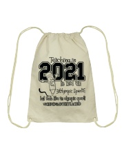 KINDERGARTEN Drawstring Bag tile