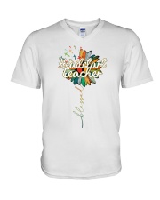 HEADSTART TEACHER V-Neck T-Shirt tile