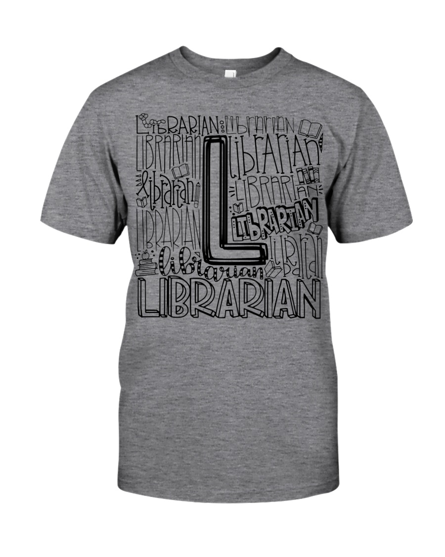 LIBRARIAN TEACHER DESIGN Classic T-Shirt