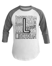 LIBRARIAN TEACHER DESIGN Baseball Tee thumbnail