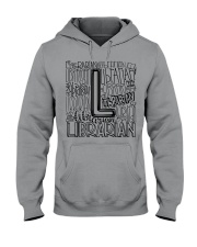 LIBRARIAN TEACHER DESIGN Hooded Sweatshirt thumbnail