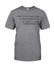 KINDERGARTEN Classic T-Shirt front
