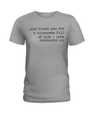 KINDERGARTEN Ladies T-Shirt tile