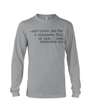 KINDERGARTEN Long Sleeve Tee tile
