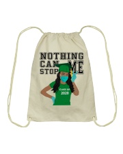 KELLY GREEN - NOTHING CAN STOP ME Drawstring Bag tile