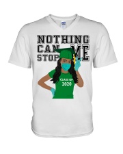 KELLY GREEN - NOTHING CAN STOP ME V-Neck T-Shirt tile