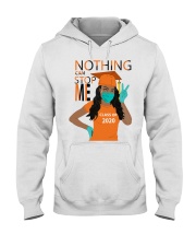 ORANGE - NOTHING CAN STOP ME Hooded Sweatshirt tile