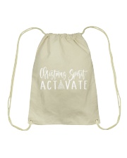 Christmas Spirit Activate Drawstring Bag tile