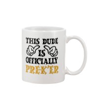 THIS DUDE IS OFFICIALLY PRE-KER Mug tile