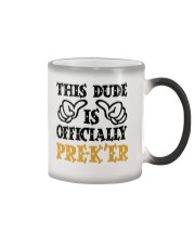 THIS DUDE IS OFFICIALLY PRE-KER Color Changing Mug tile