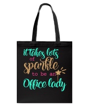 OFFICE LADY SPARKLE Tote Bag thumbnail