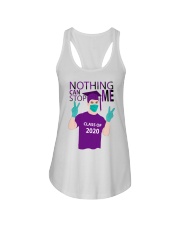 PURPLE - NOTHING CAN STOP ME Ladies Flowy Tank tile