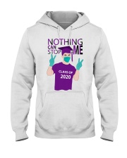 PURPLE - NOTHING CAN STOP ME Hooded Sweatshirt tile