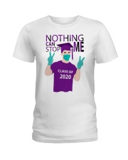 PURPLE - NOTHING CAN STOP ME Ladies T-Shirt tile