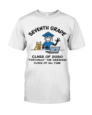 7TH GRADE CLASS OF 2020 Classic T-Shirt front