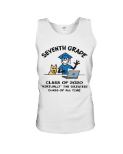 7TH GRADE CLASS OF 2020 Unisex Tank tile
