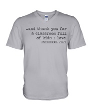 PRESCHOOL V-Neck T-Shirt tile