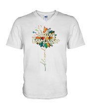 TESTING COORDINATOR V-Neck T-Shirt tile